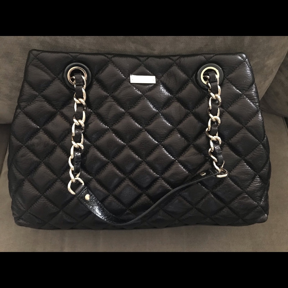 Kat Spade Quilted Chain Bag